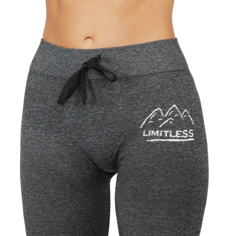 High quality Knit French Terry Seamless Leggings - Picture 4 of 6